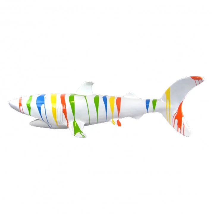 REQUIN MULTICOLORE XXL - 145 CM