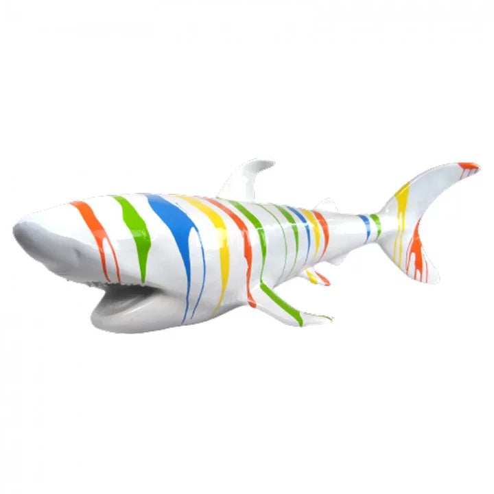 REQUIN MULTICOLORE XXL - 145 CM